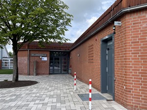 Das öffentliche WC am Rathausplatz in Reppenstedt ist eröffnet.  Foto: Gemeinde Reppenstedt